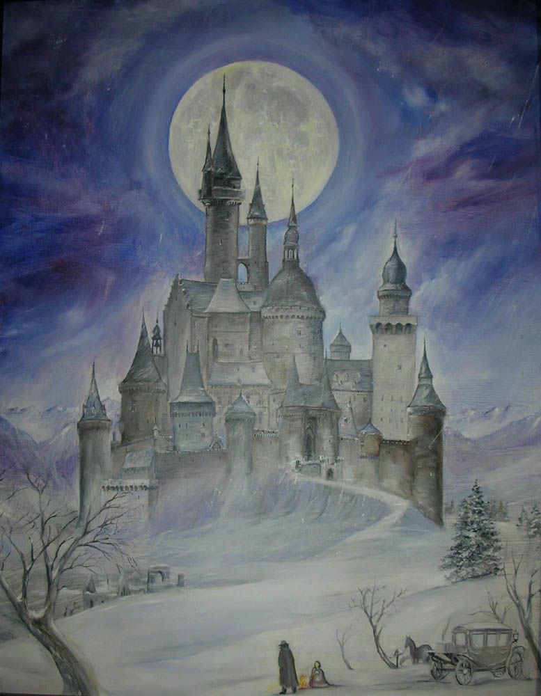 gothic castle drawings