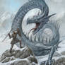 Ice Linnorm Dragon
