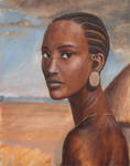 African Head by dashinvaine