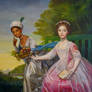 Dido Belle and Lady Eliz. Murray, after D Martin