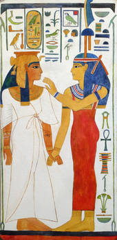 Nefertari and Imentet