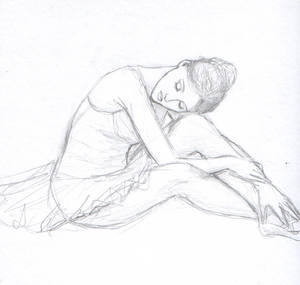 ballet dancer sketch