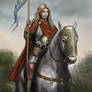 Mounted Female Warrior