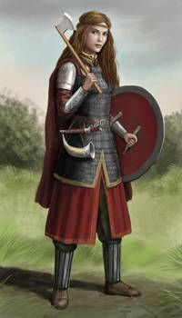 Celticish Female Warrior