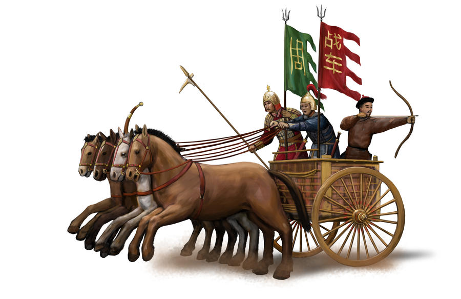 Four Horse Zhou Dynasty Chinese Chariot by dashinvaine on DeviantArt Four Horse Zhou Dynasty Chinese Chariot by dashinvaine on DeviantArt