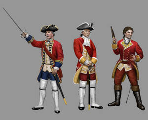 Redcoat Officers