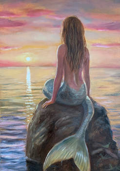 Contemplative Mermaid