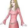 redpink dress