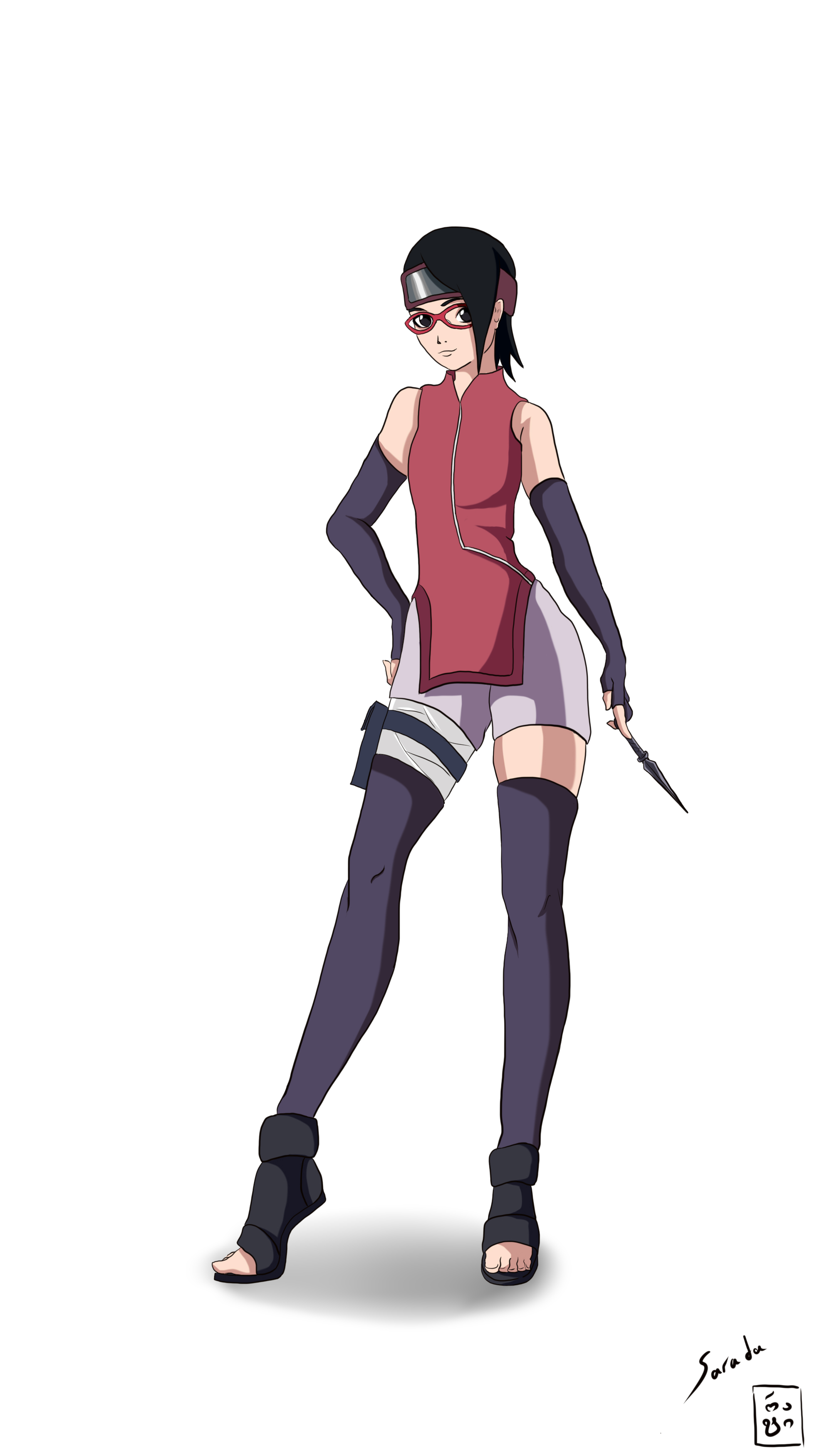 Boruto: Naruto the MovieSarada Uchiha by iEnniDESIGN on DeviantArt