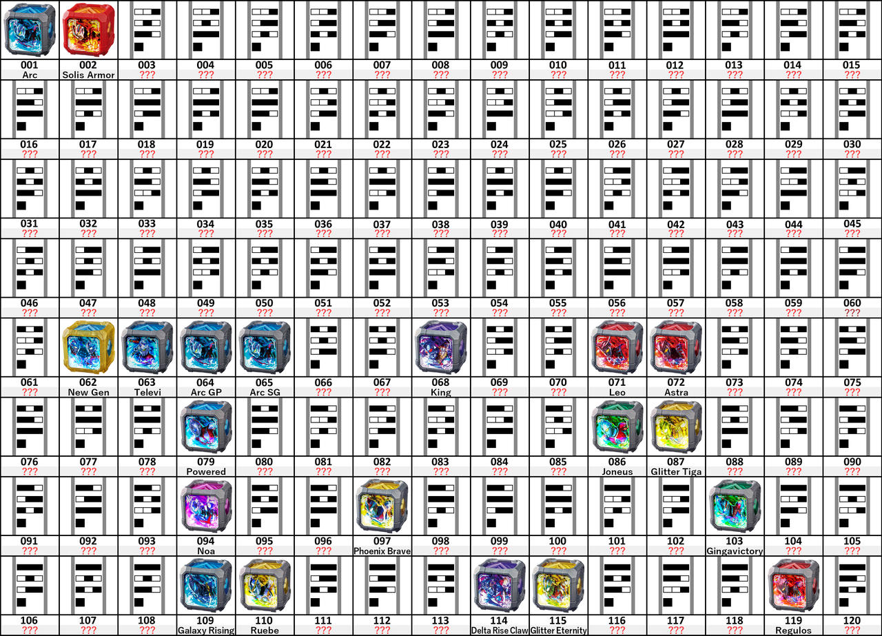Arc Ariser All Code used by EternalRider97 on DeviantArt