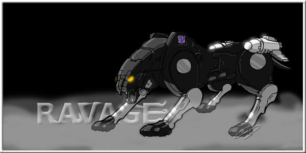 G1 Ravage by O-O-P on DeviantArt