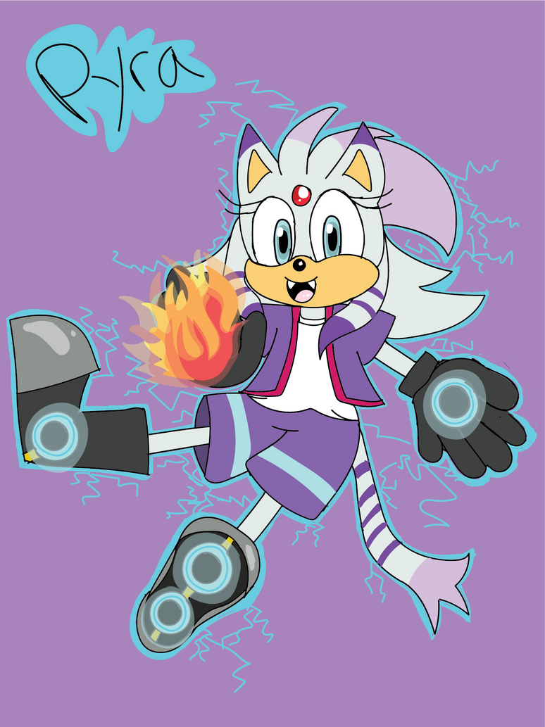 Pyra the Cat Hedgehog by XoxInvaderLizxoX on DeviantArt