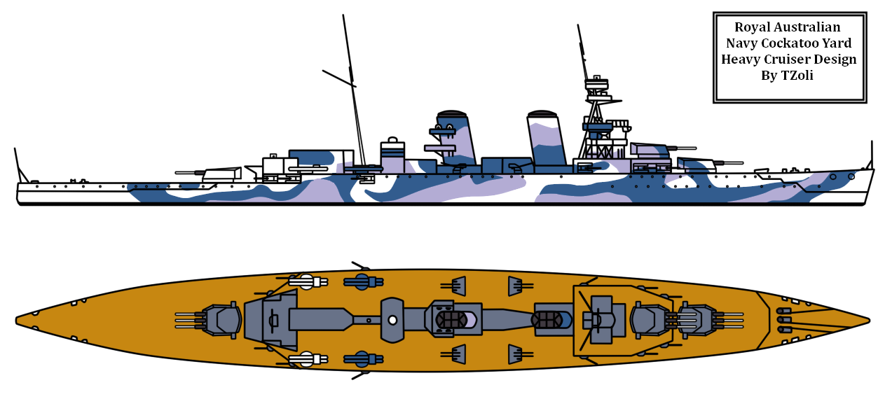HMAS Perth the Cockatoo Cruiser by Tzoli on DeviantArt