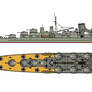 Improved IJN AA Cruiser Coloured