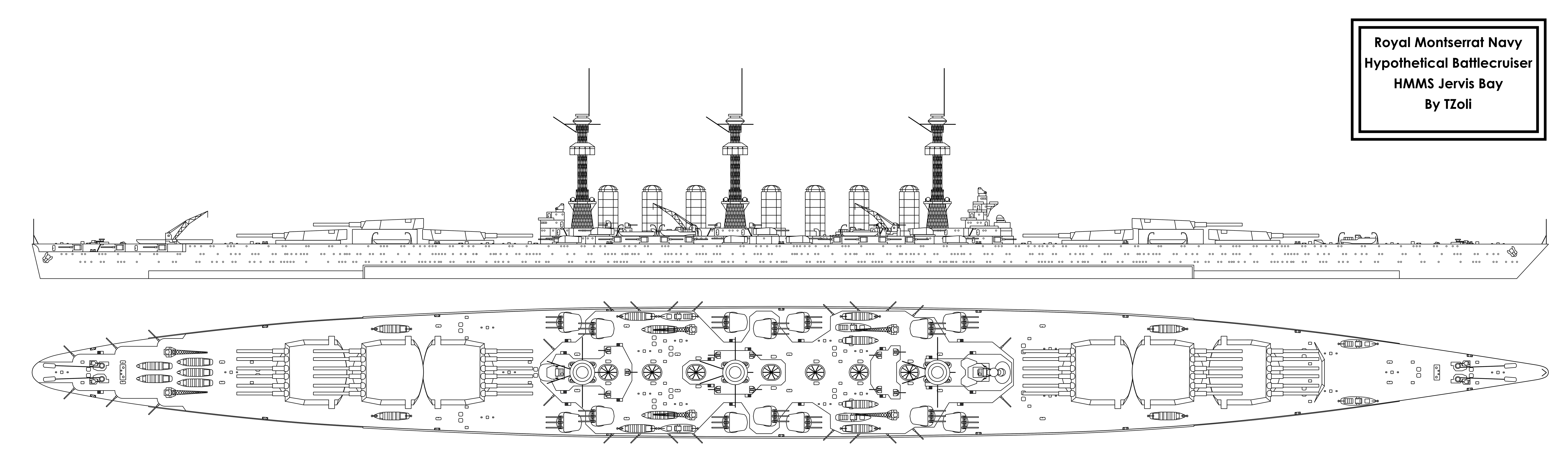 Jervis Bay class Super Battlecrusier