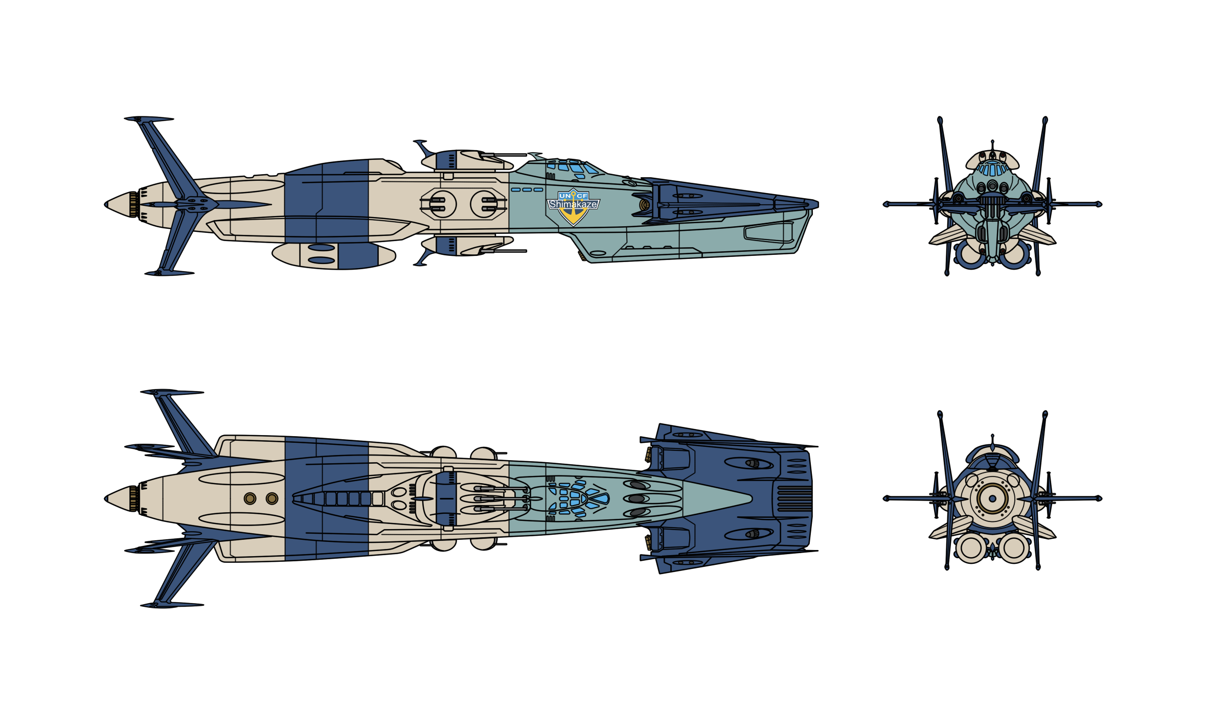 Isokaze class Refit EDF Shimakaze