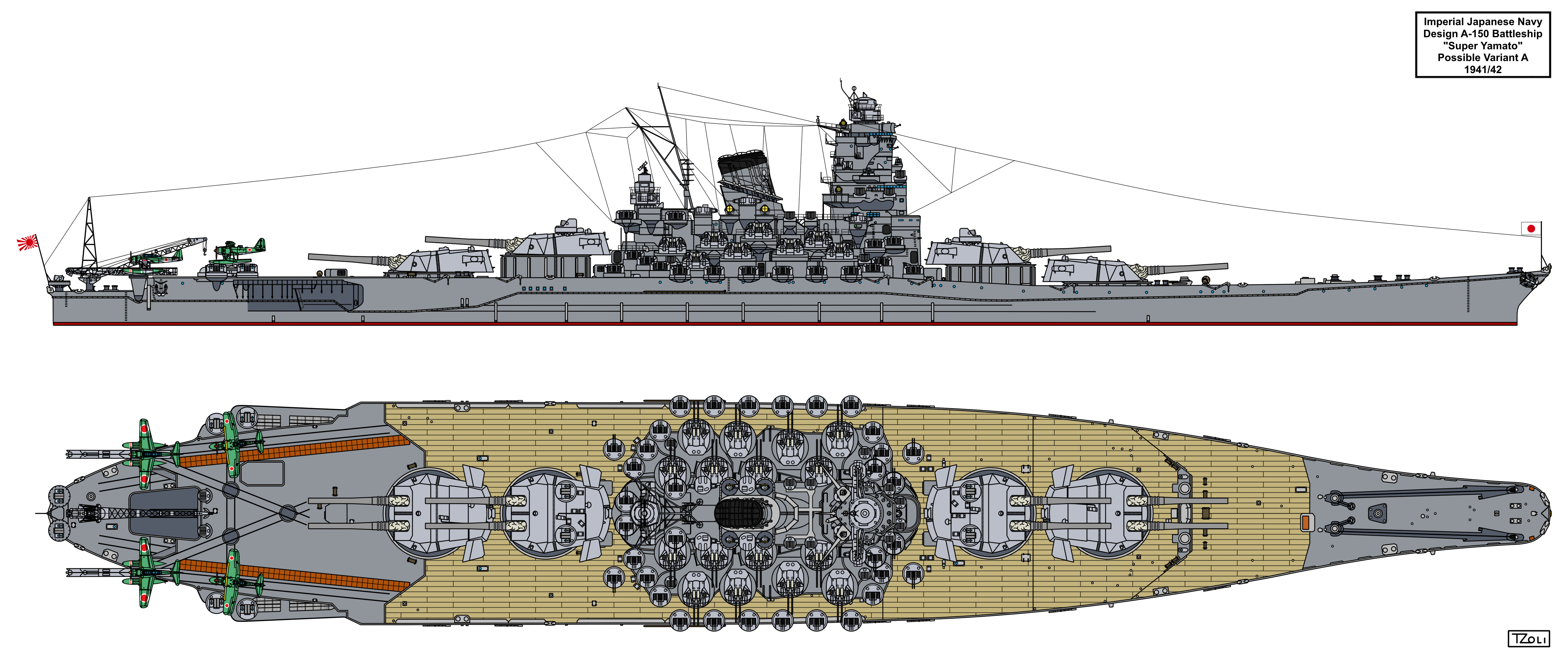 A-150 Super Yamato class possible variant A