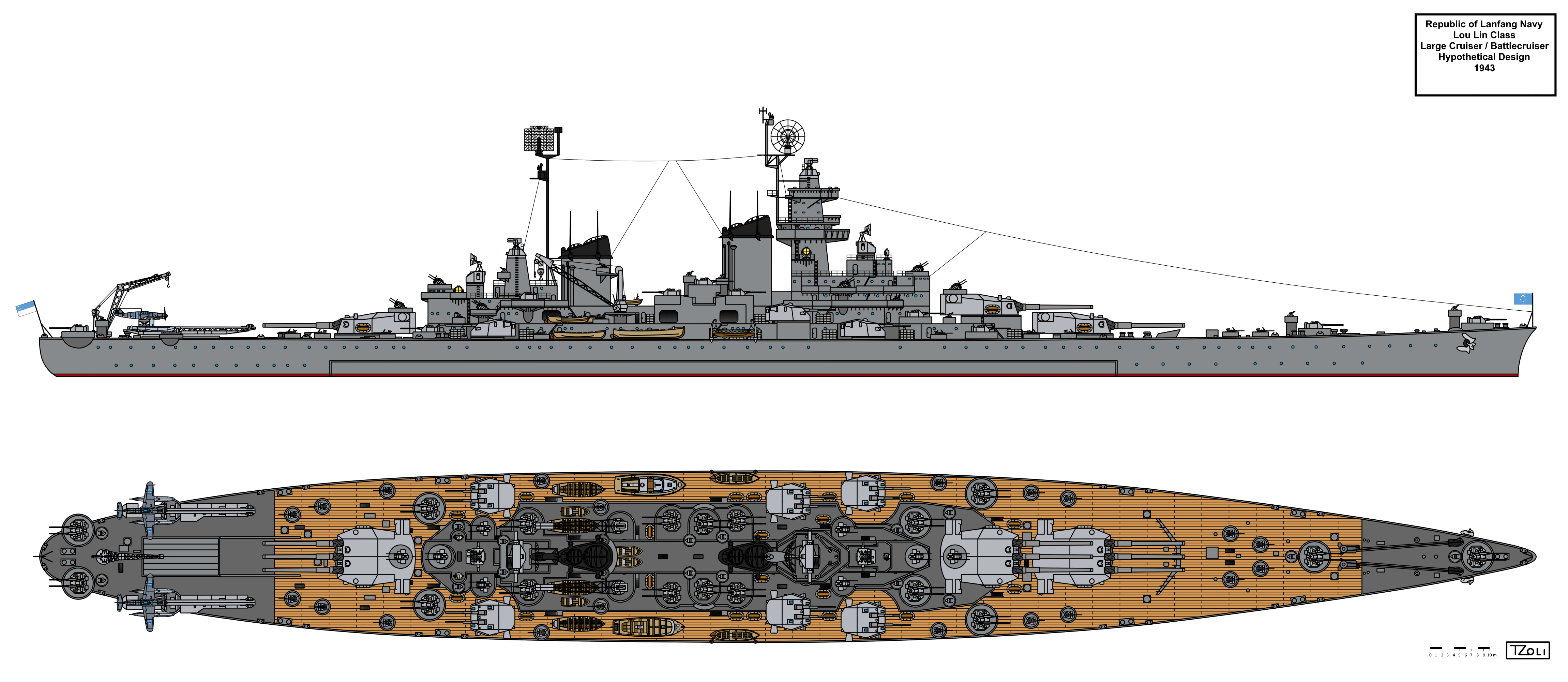 Lou Lin Class Battlecruiser by Tzoli on DeviantArt