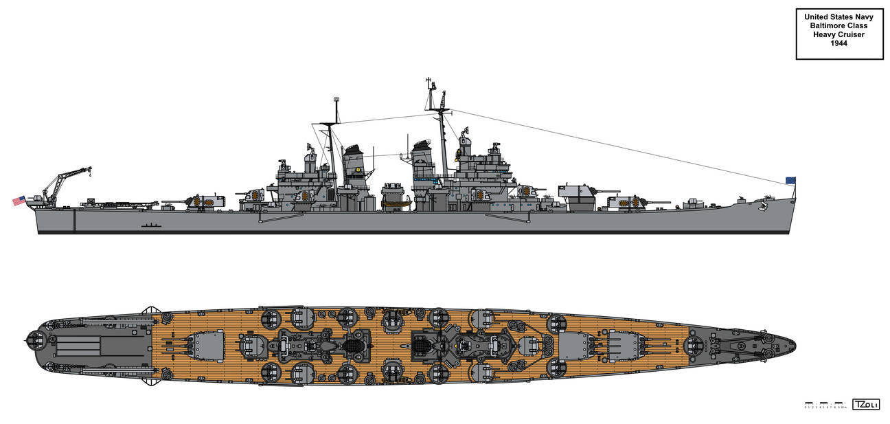 Baltimore Blueprint Baltimore Class Cruiser Blueprint – SFKAD