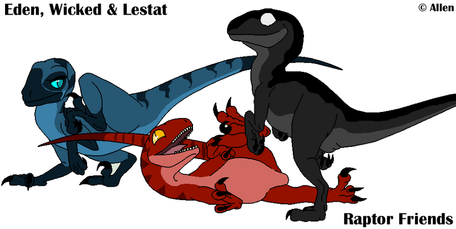 2 Raptor Friends Raptor Friends by TheSinistersAct on DeviantArt