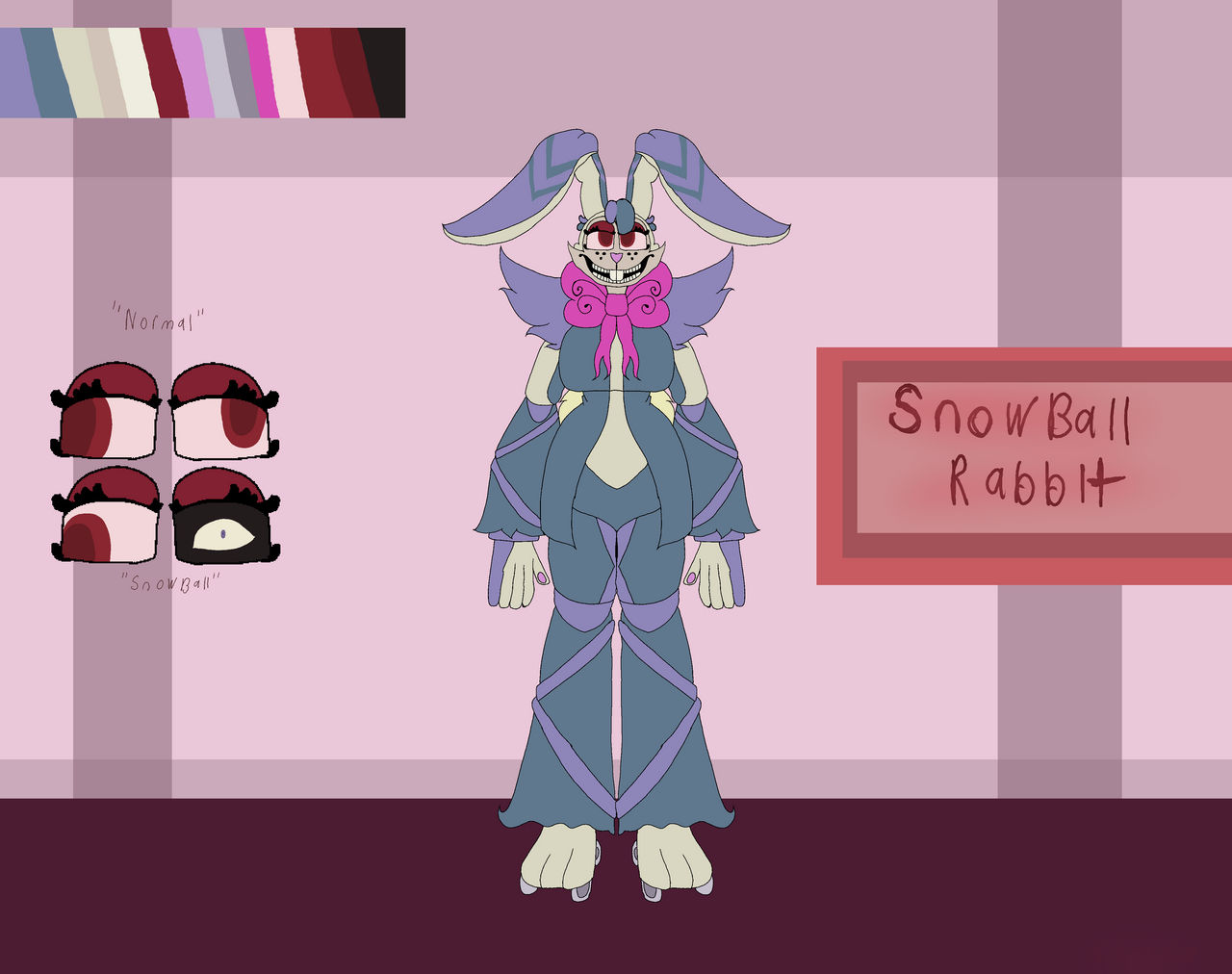 Snowball Rabbit by NightmareToyChica00 on DeviantArt