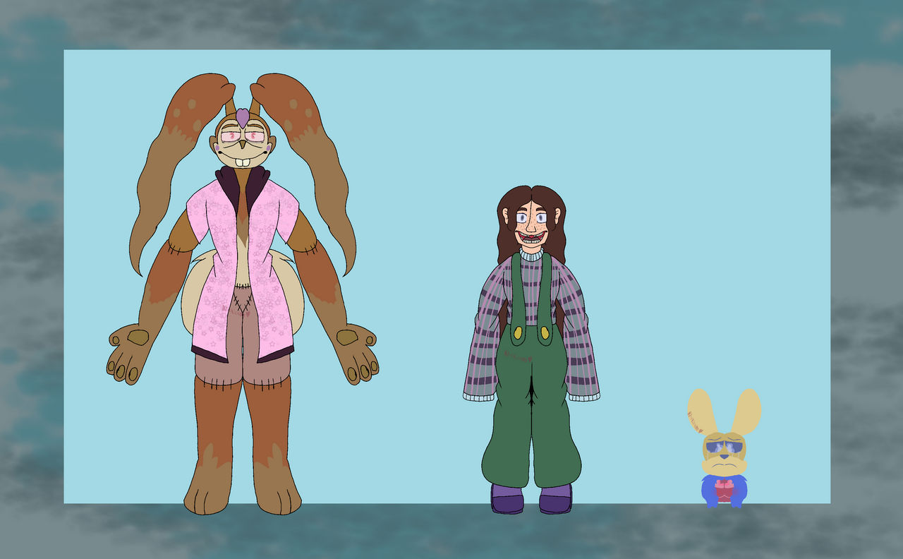 Younger human Brother and Older rabbit brother by NightmareToyChica00 ...