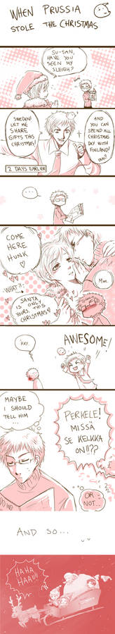 Prussia stole the Christmas