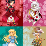 Alice in Wonderland Cards