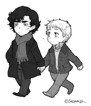 SH - Holding hands