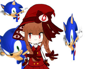 wadanohara takes a trip with sonic