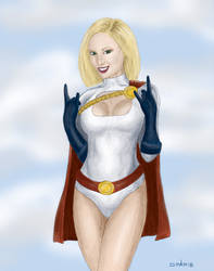 Power Girl in Color