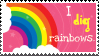 Rainbow Stamp