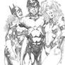 Batgirl-Nightwing-Starfire