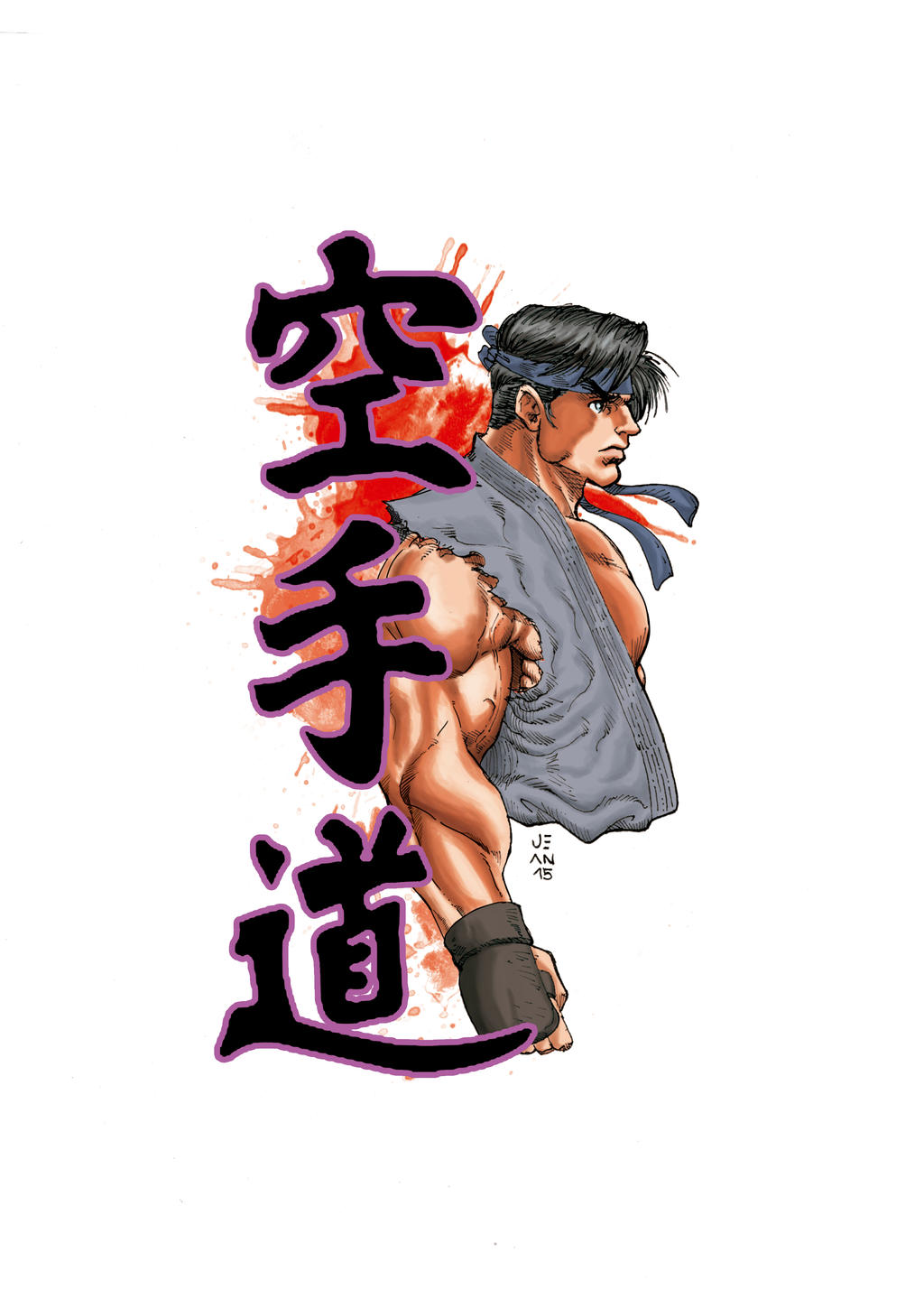 Classic Ryu - Champion Edition by JeanSinclairArts on DeviantArt