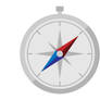 Flat Compass Icon