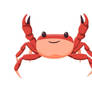 Cartoon Crab Vector Illustration