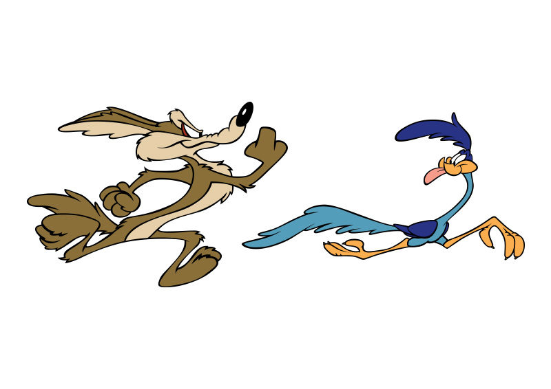 Road Runner Vector