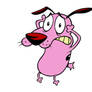 Courage the Cowardly Dog Vector