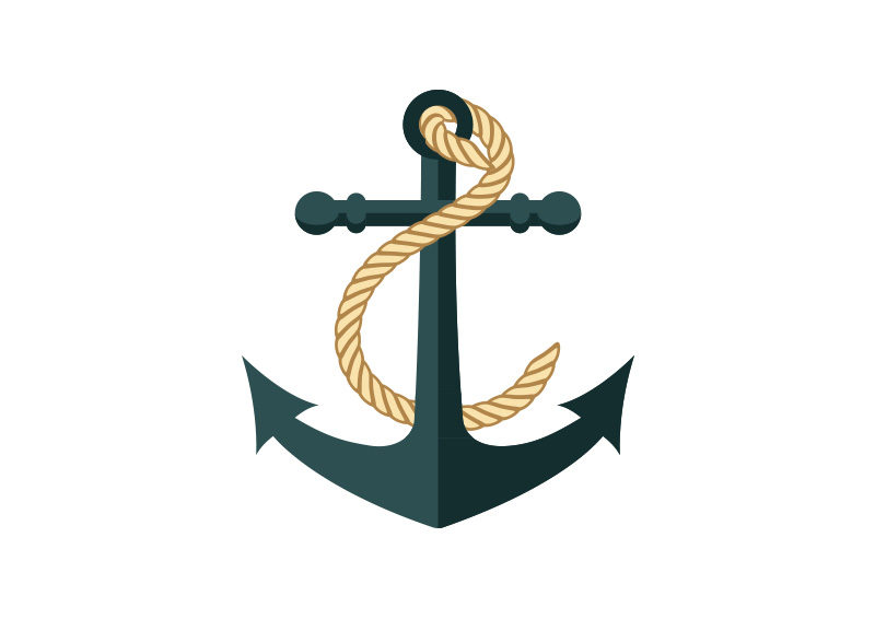 Anchor Flat Vector