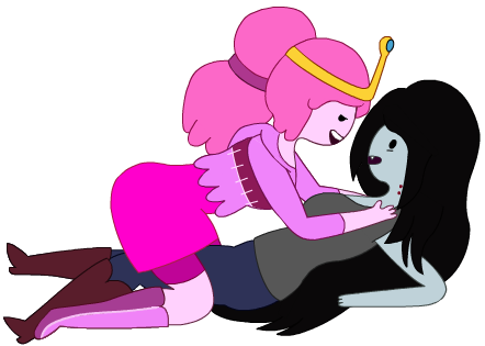 Bubblegum and Marceline