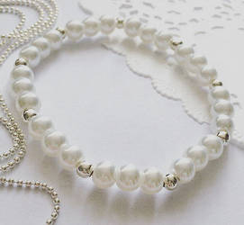 Handmade Pearl Bracelet