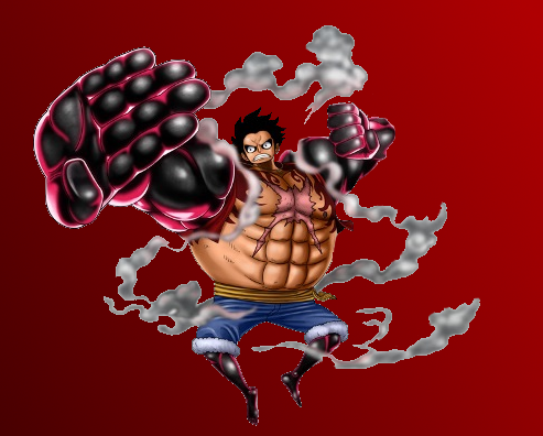 Monkey D Luffy Gear Fourth By Mrze1598 On Deviantart