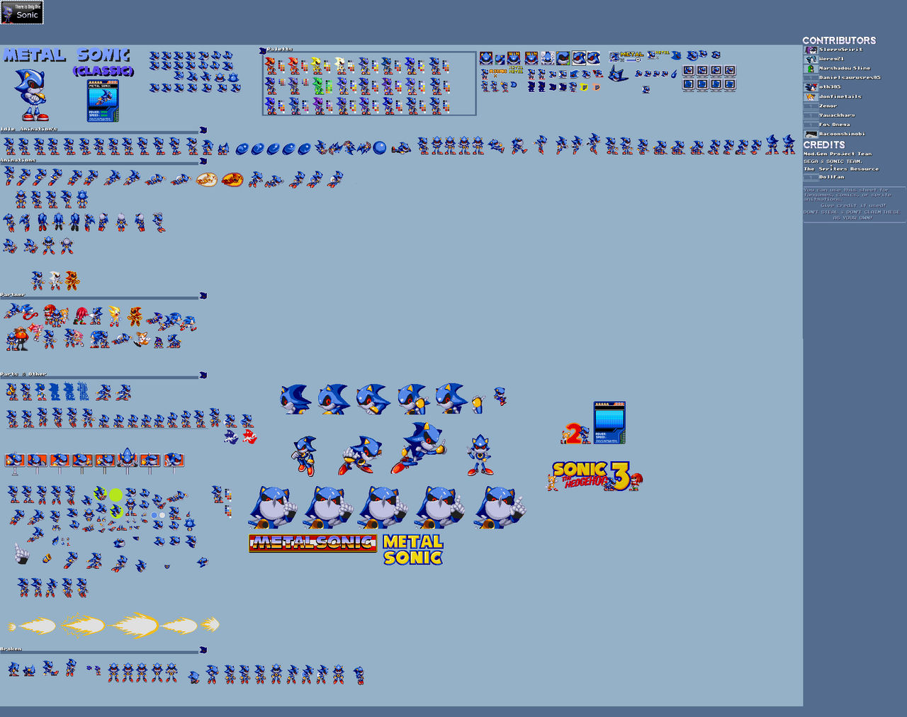 Modgen Metal Sonic - Classic by Pyro2Team on DeviantArt