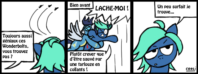 Strip 4 : Wonderbolt mon ami