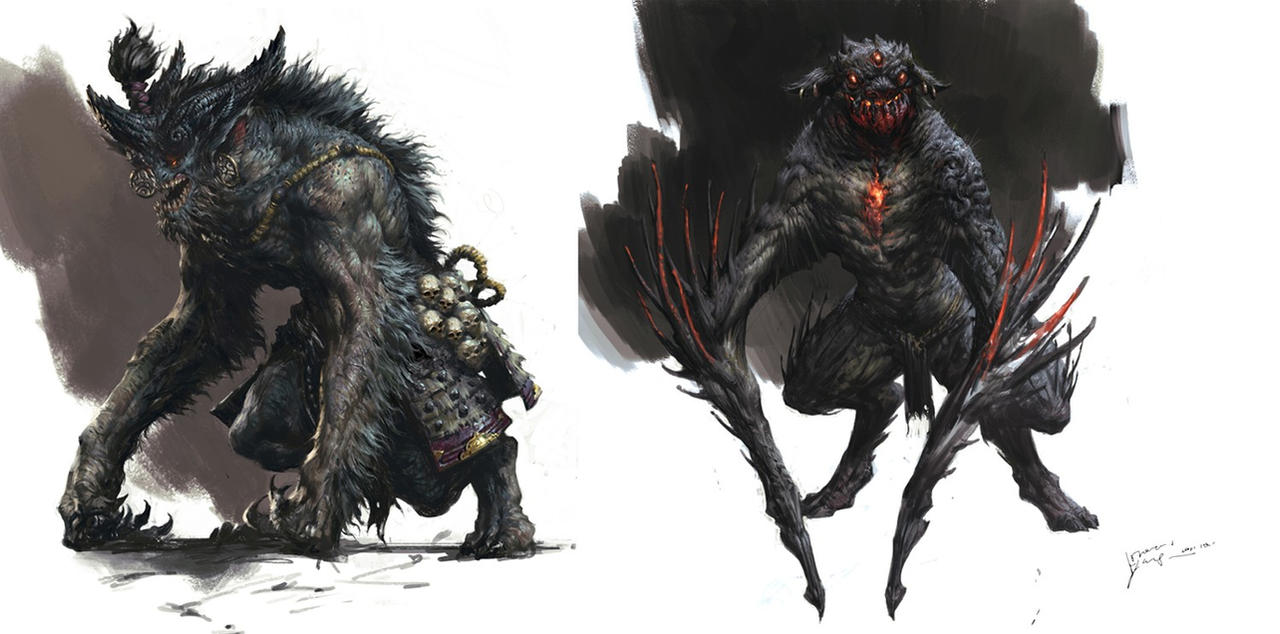 Monster by yangqi917 on DeviantArt