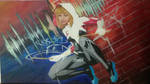 Spider-gwen live from nyc on sale by physicdesigns