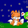 Chibi cosmo and tails
