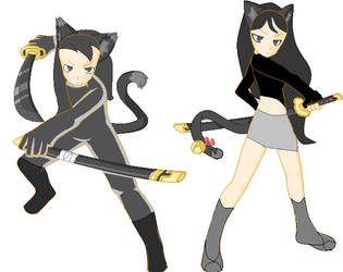 Me and Hayacarla as cats