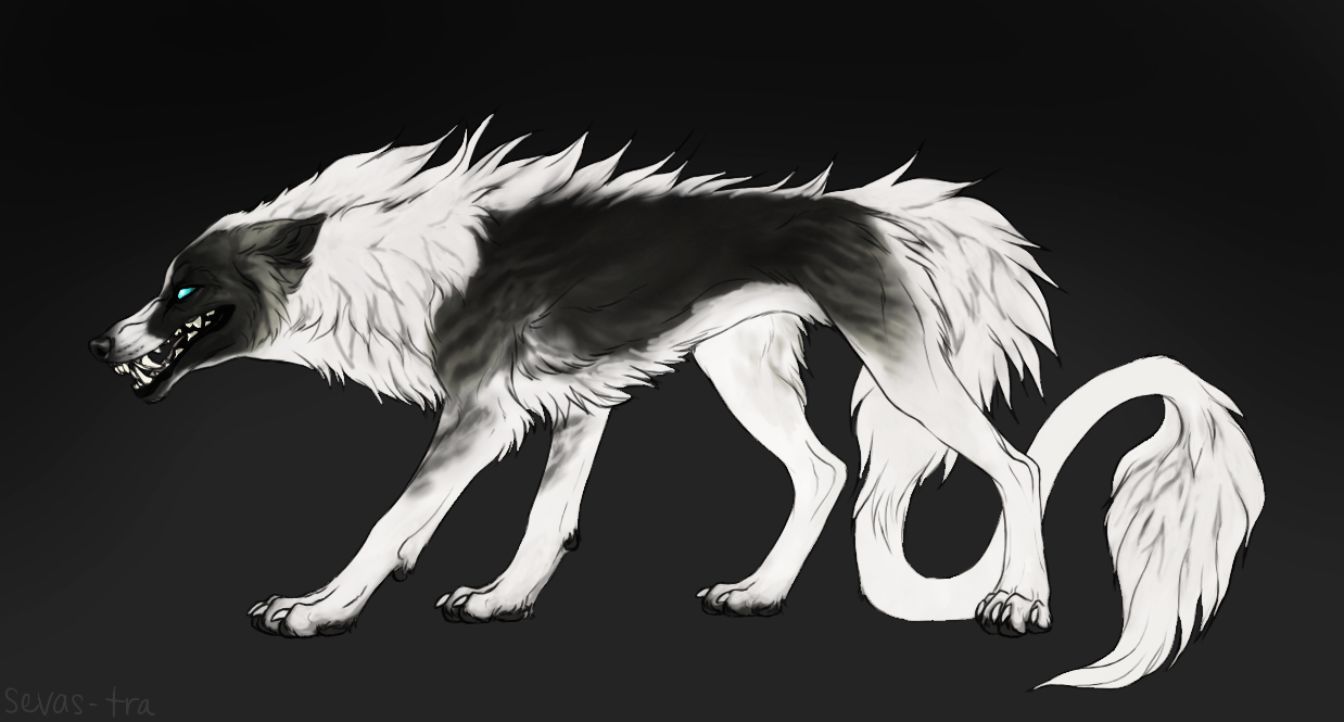 Barghest Wolf #3 by markedwolf