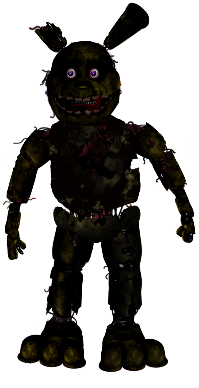 Springtrap concept (Fnaf+) by 34FreddyOfficial on DeviantArt